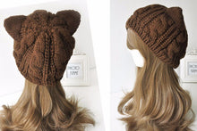 That Crazy Cat Lady - Purr...fect Wool Cat Ears Beanie